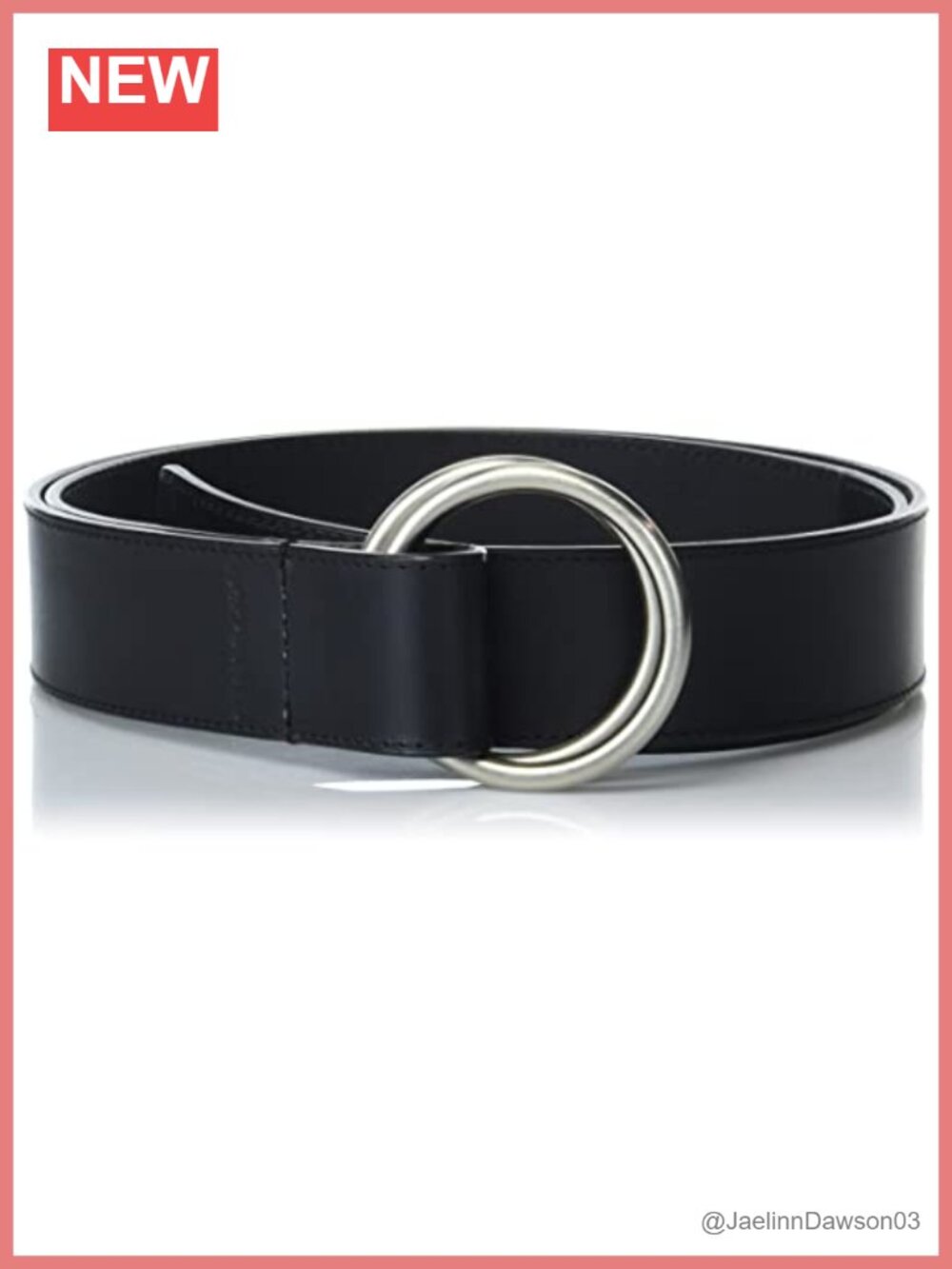 Genuine Veg Tanned Leather Belt with Nickel Finish Hardware